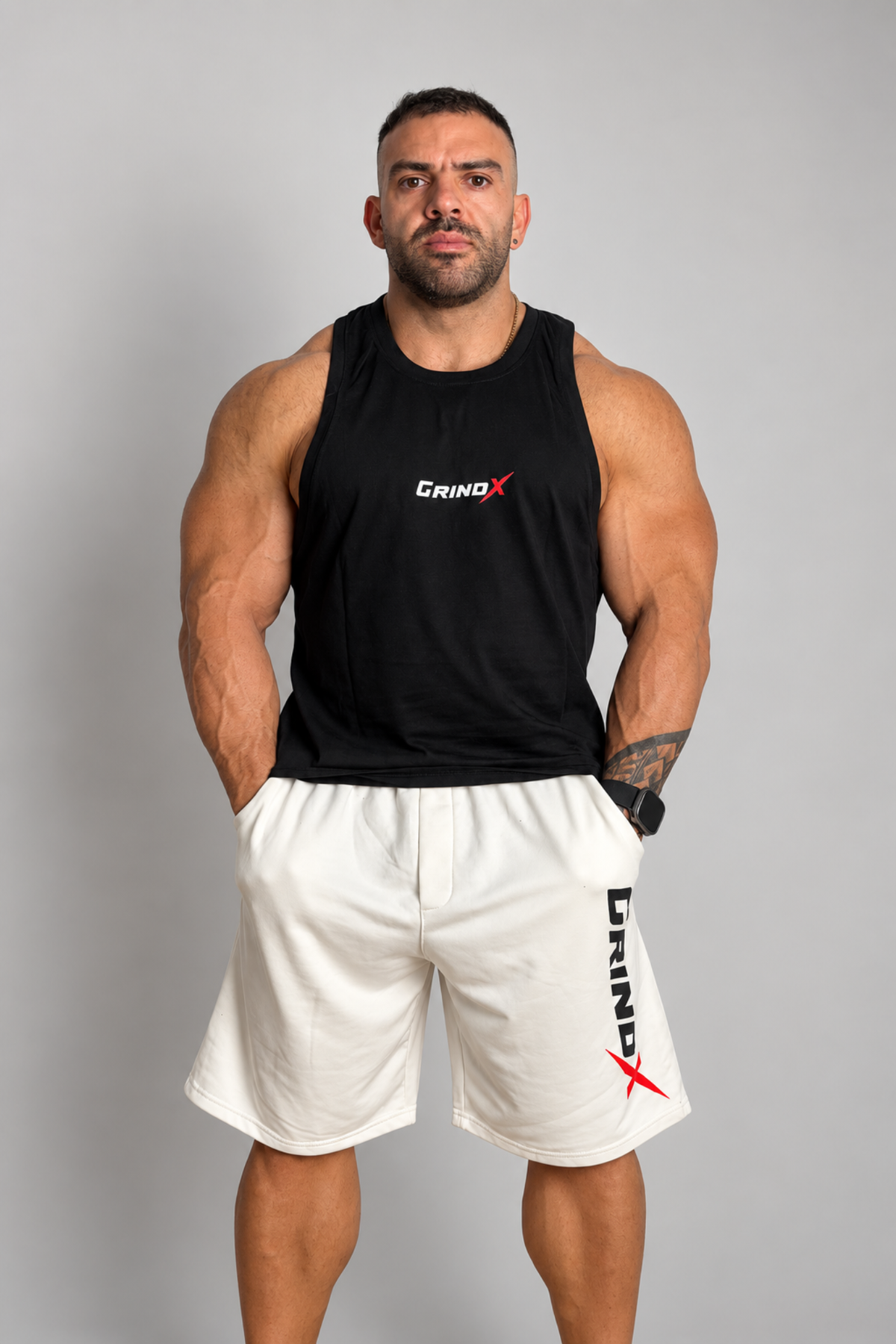 Comfort Kills the Progress – Sleeveless Black – GRINDX ATHLETIC, άποψη 3/3