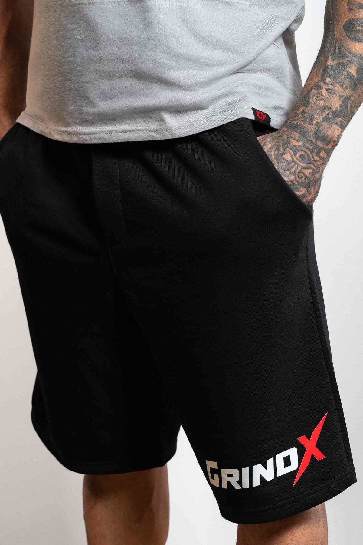 GRINDX Horizontal – Shorts Black