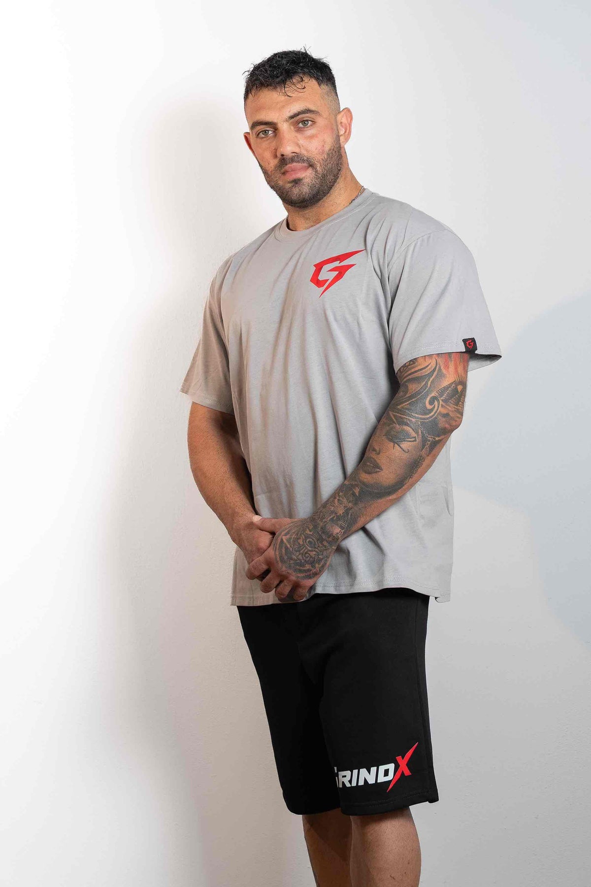 GRINDX Horizontal – Shorts Black – GRINDX ATHLETIC, άποψη 2/3