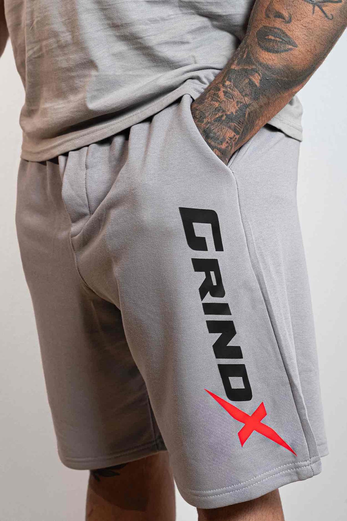 GRINDX Vertical – Shorts Grey