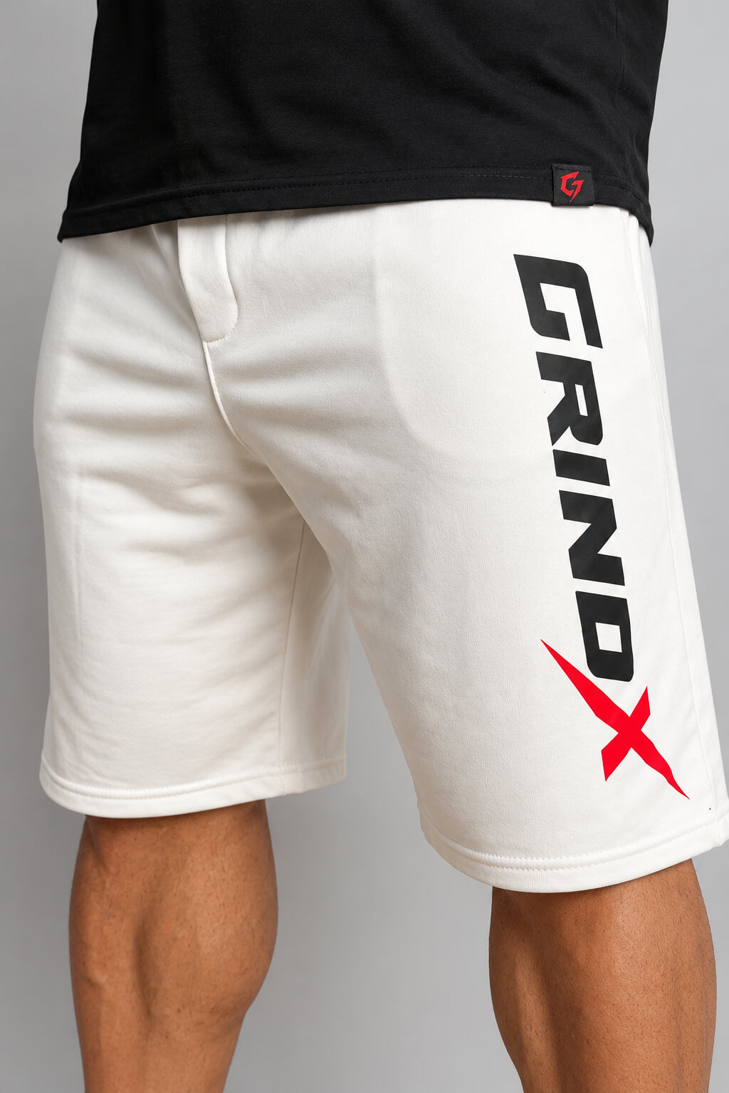 GRINDX Vertical – Shorts White – GRINDX ATHLETIC