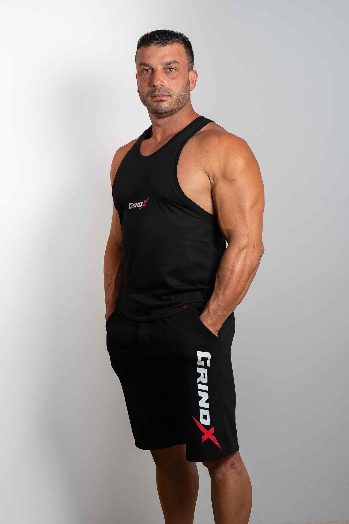 GRINDX Vertical – Sleeveless Black
