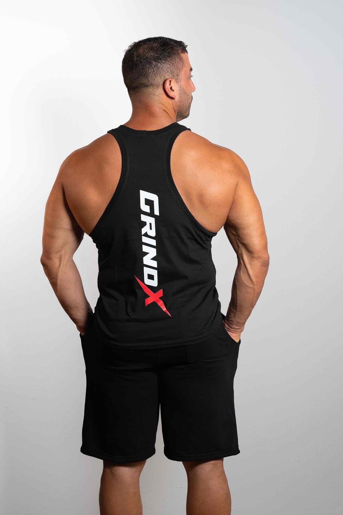 GRINDX Vertical – Sleeveless Black – GRINDX ATHLETIC, άποψη 3/3